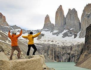 W trek in Torres del Paine 3 days tour
