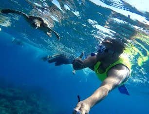 Mergulho com snorkel na Ilha Caño