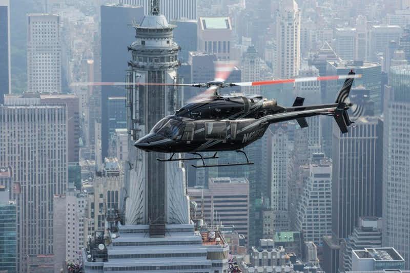 passeio de helicóptero em Nova York