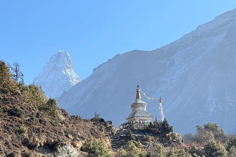 Stupa em Deboche