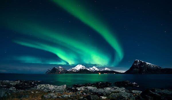 aurora boreale islandese