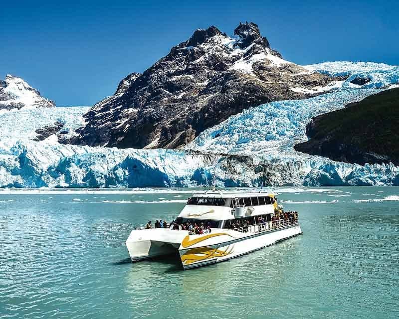 excursão de barco todas as geleiras