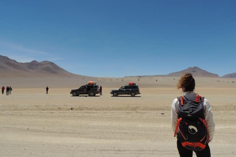 howlanders no altiplano em turnê uyuni