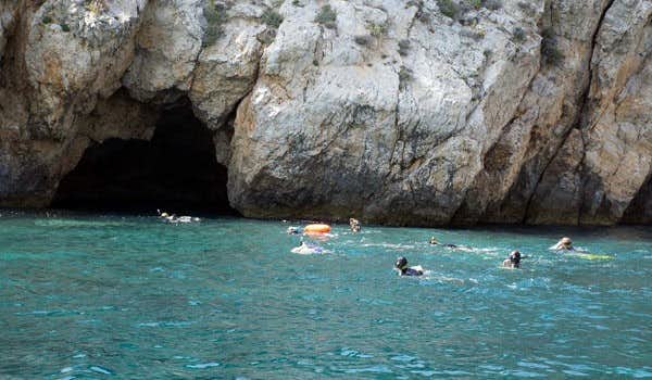 Mergulho com snorkel em Mallorca