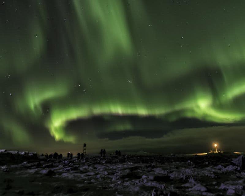 passeio de reykjavik para ver as luzes do norte
