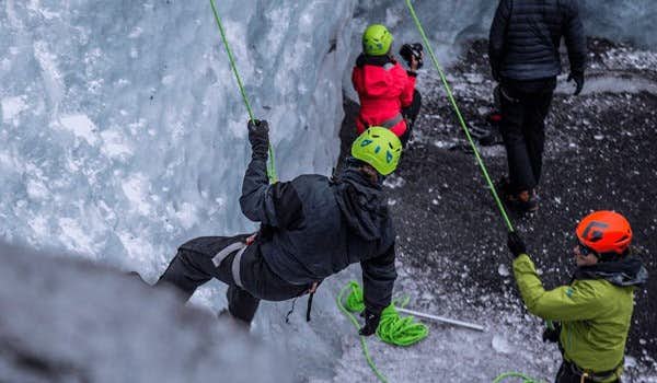 escalar a geleira sólheimajökull