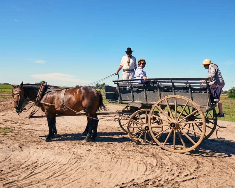 pferdewagenfahrt auf der santa susana ranch