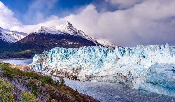 Blick auf den argentinischen See Perito Moreno