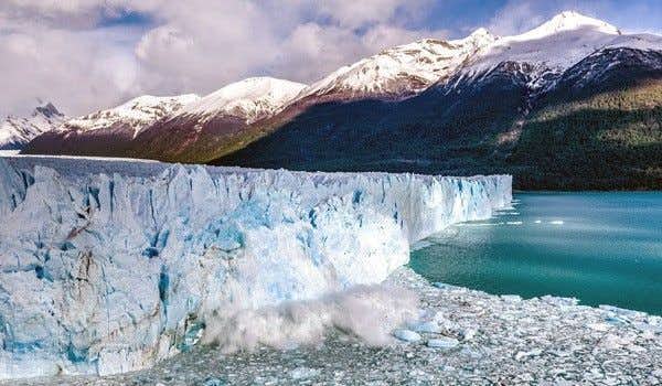 Gletscherfall Perito Moreno