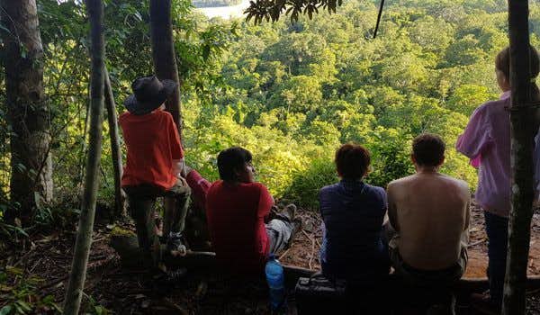 Camping im Amazonasgebiet