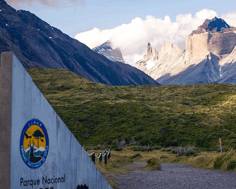 Eingang des Nationalparks Torres del Paine