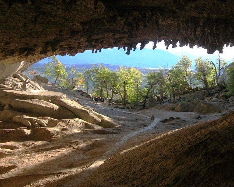 Eingang zur Cueva del Milodon