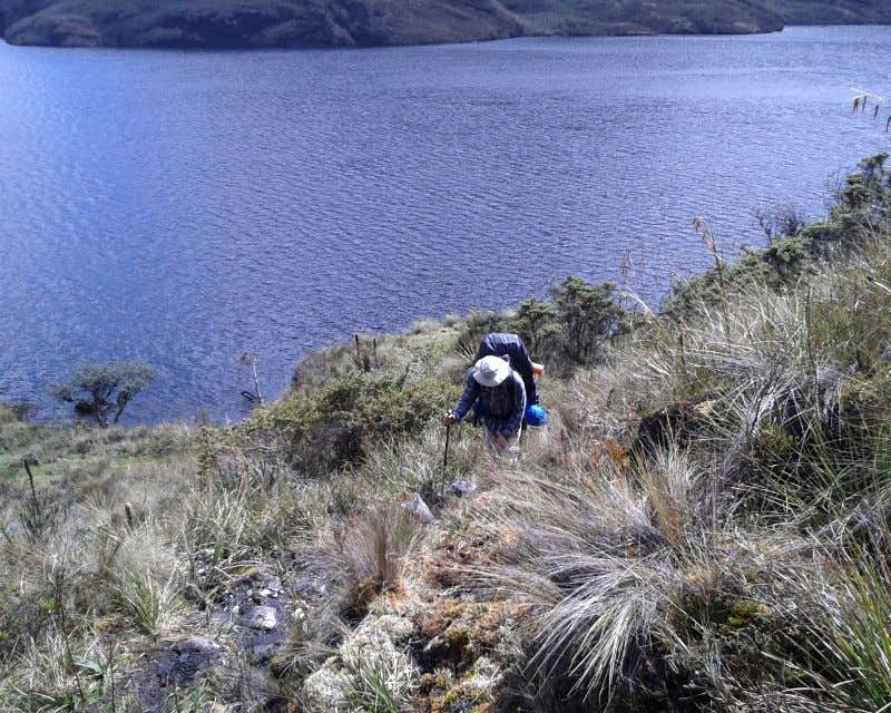 Camping and enjoy the trek through the most spectacular lakes in Ecuador