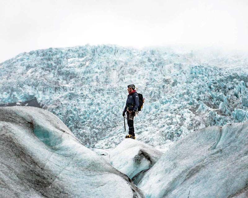 Skaftafell Wanderung zum Gletscher