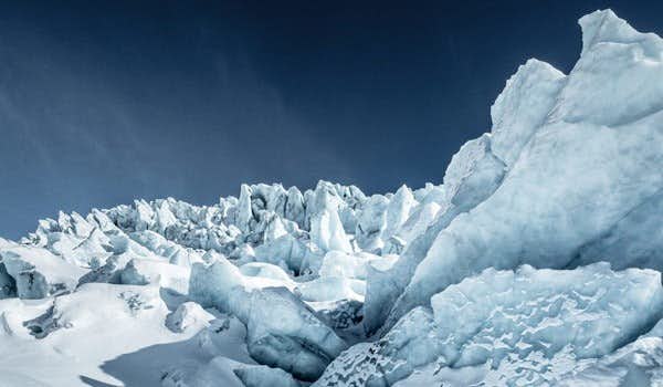 Skaftafell-Gletscherspalten