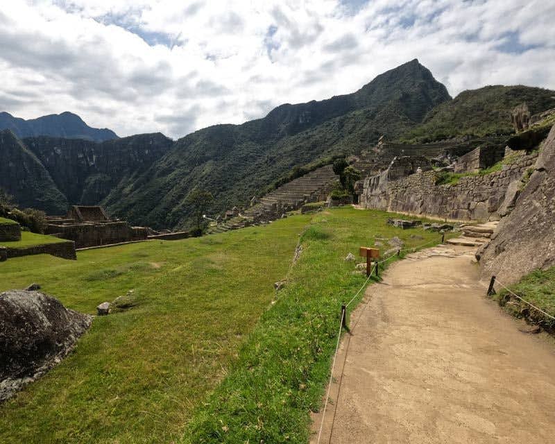 Aussicht auf Machu Picchu