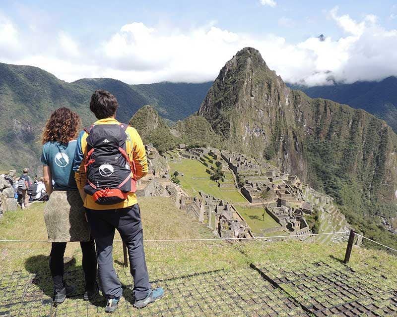 Howlander-Paar in Machu Picchu 