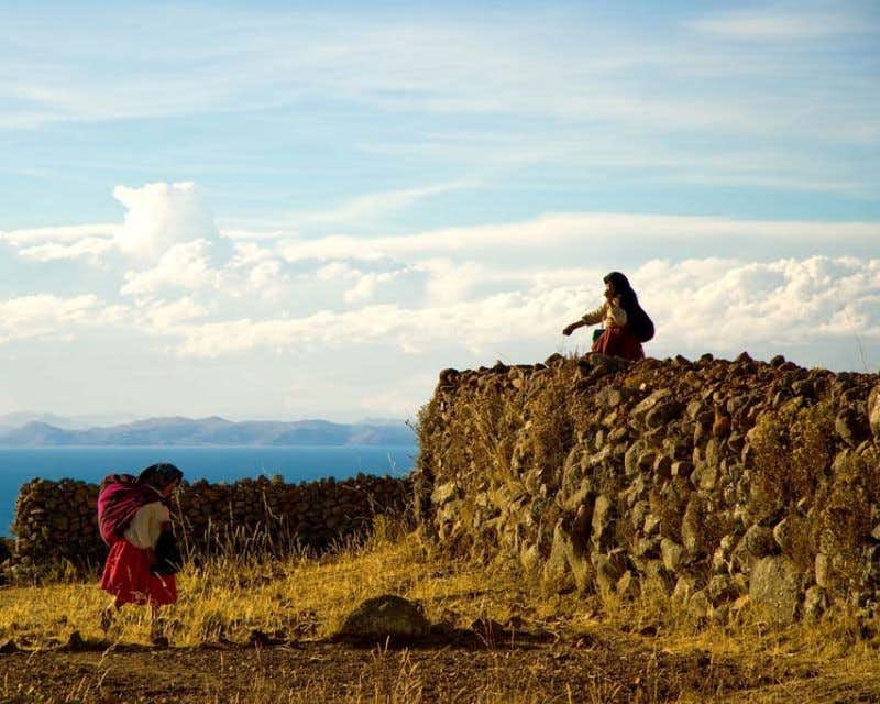 titicacasee uros inseln landschaft