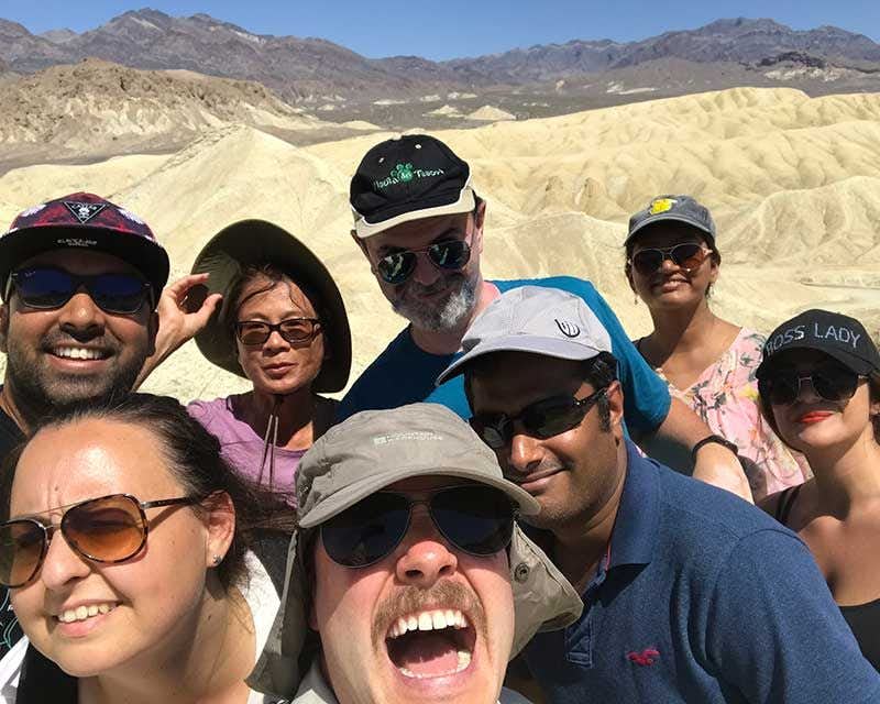 Death Valley nationalpark tour Personengruppe