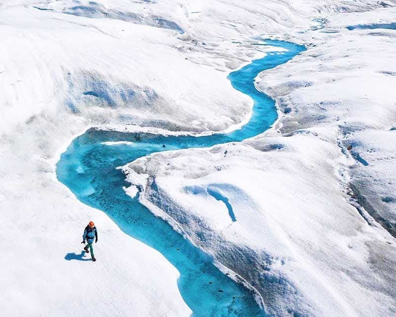 minitrekking perito moreno glacier river