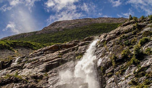 Calcareous Waterfalls in Cerro Negro