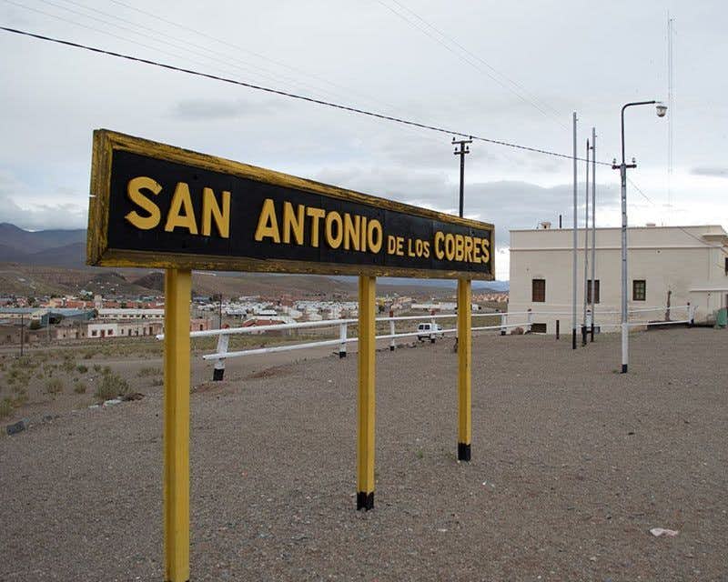 sign San Antonio de los Cobres
