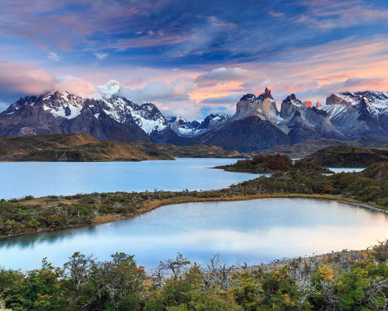Landscape on the w trek patagonia
