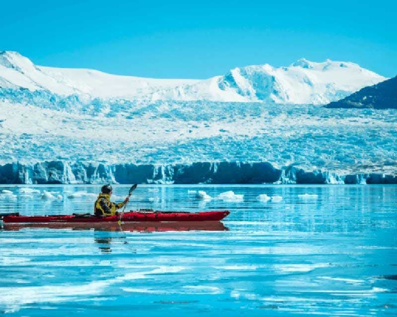 Kayaking Grey Glacier