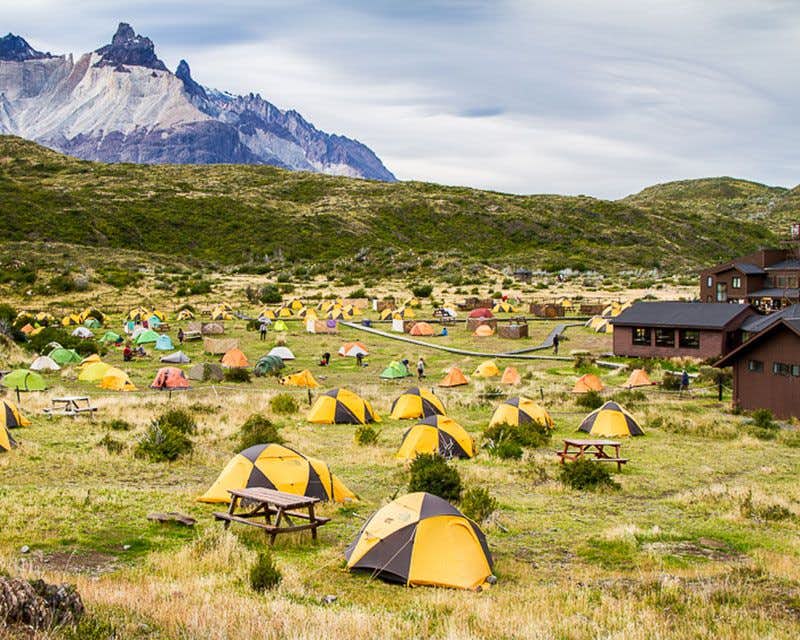 Camping and Refugio Paine Grande Torres del Paine National Park
