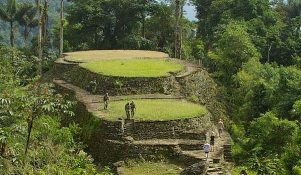 people on the lost city tour in colombia