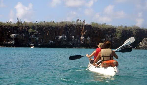 Kayaking in Tortuga Bay