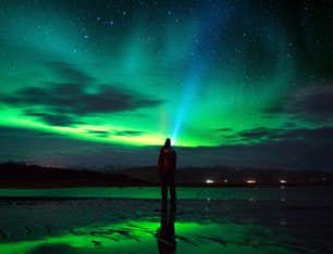 Passeio Aurora Boreal saindo de Reykjavik
