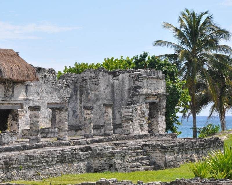 Tulum archaeological zone Mexico