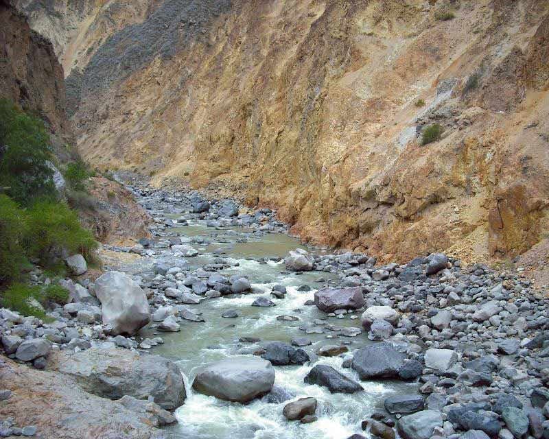 Creek in Colca Valley