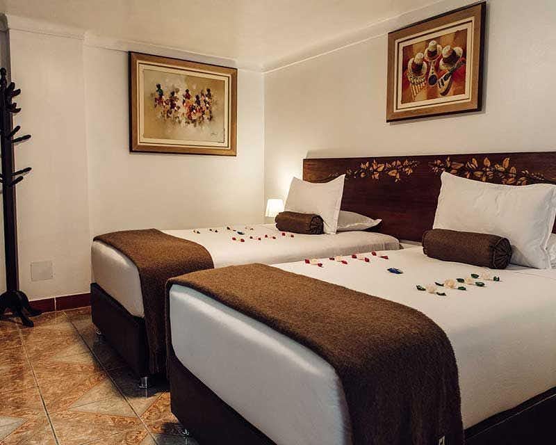 Retama Machu Picchu Hotel double room