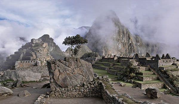 archaeological ruins of machu picchu during the two hour guided tour