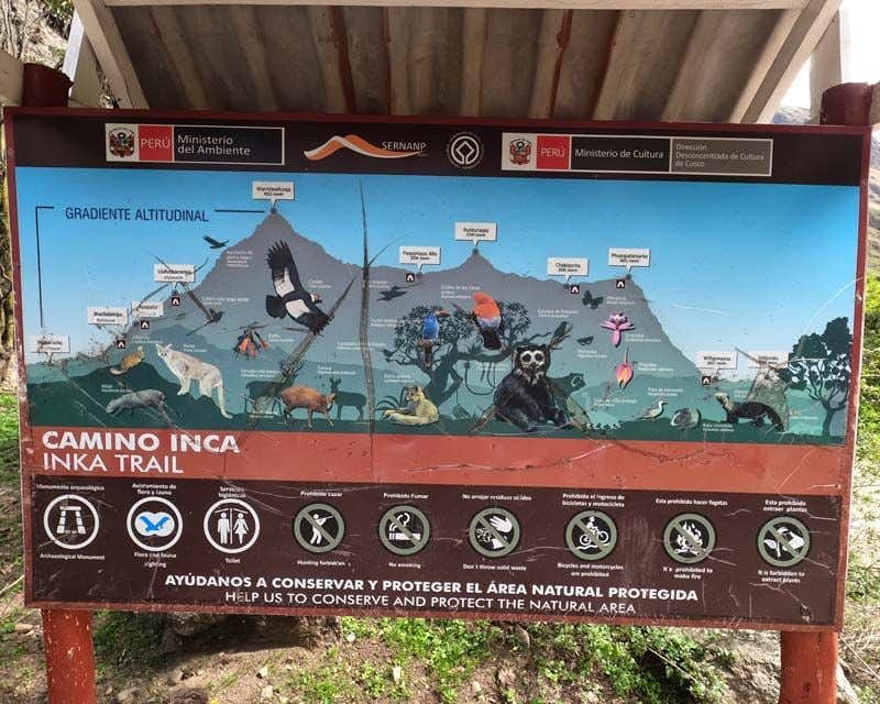 inca trail poster