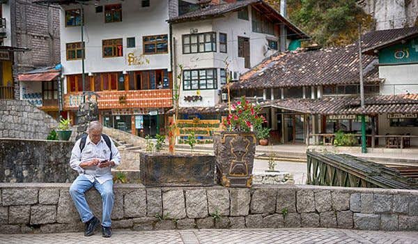 town of aguas calientes during the machu picchu full day tour