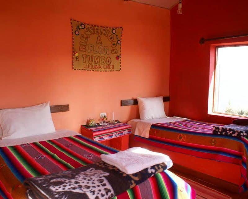 Luquina Chico Lake Titicaca interior