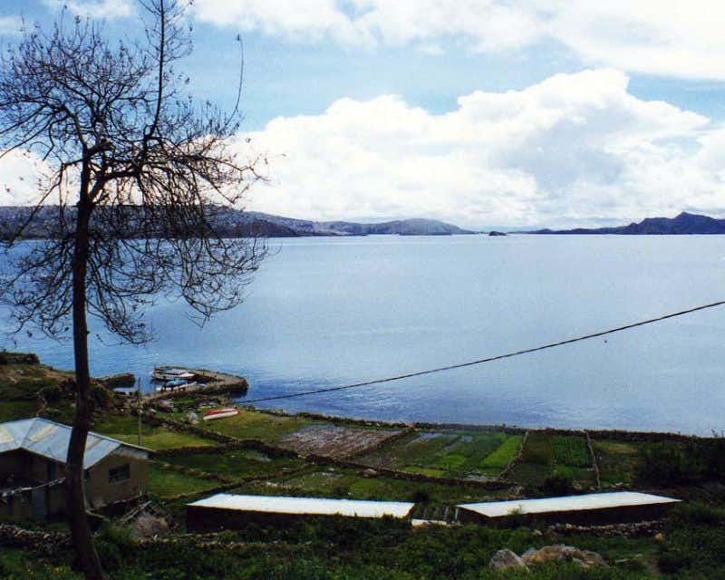Titicaca Landscape from Taquile