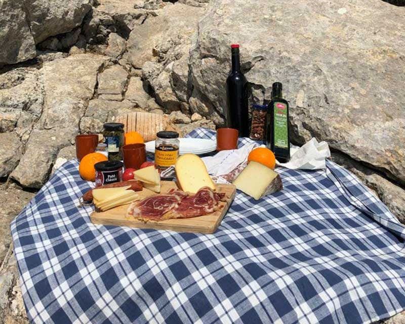 Typical Mallorcan picnic