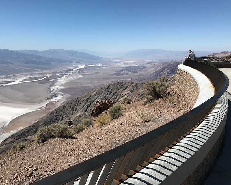 dantes view in death valley california