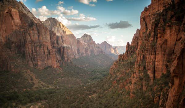 views of zion national park