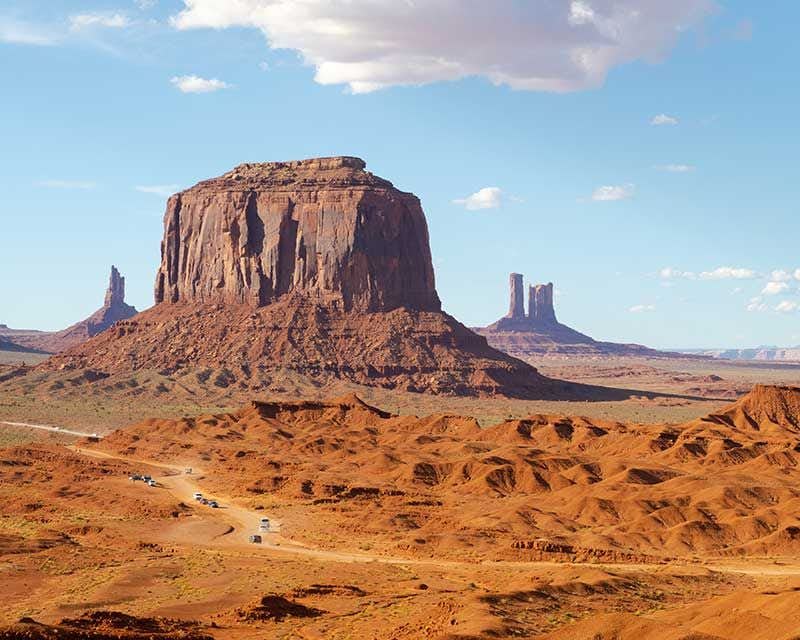 monument valley landscape united states