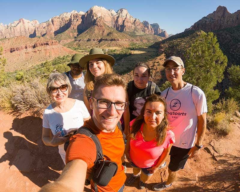 zion national park group guided tour