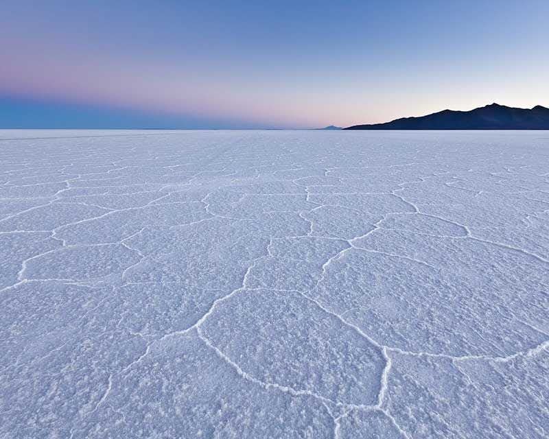 desierto de sal amanecer en el salar de uyuni