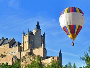 Viaje en globo Segovia
