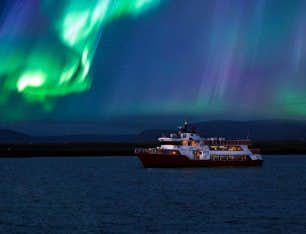 Aurora boreale in crociera a Reykjavik