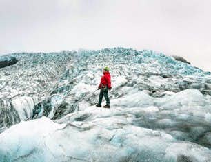 Trekking sul ghiacciaio di Skaftafell