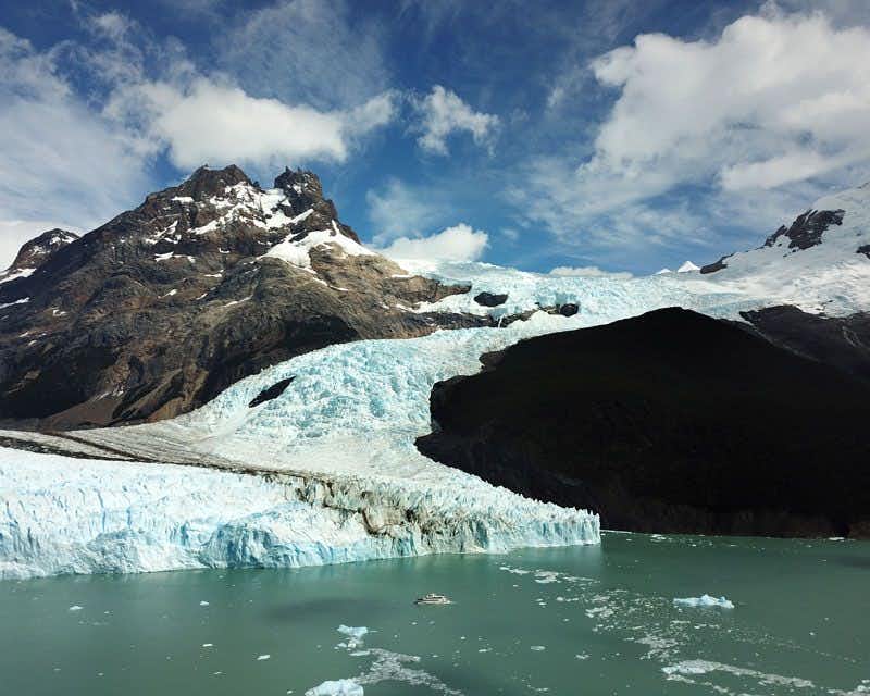 le glacier spegazzini au parc national los glaciares